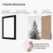 (Black, Pack of 6)5x7 Picture Frame, 5x7 Photo Frame with High Definition Plexiglass(Black) 6"L x 4"W